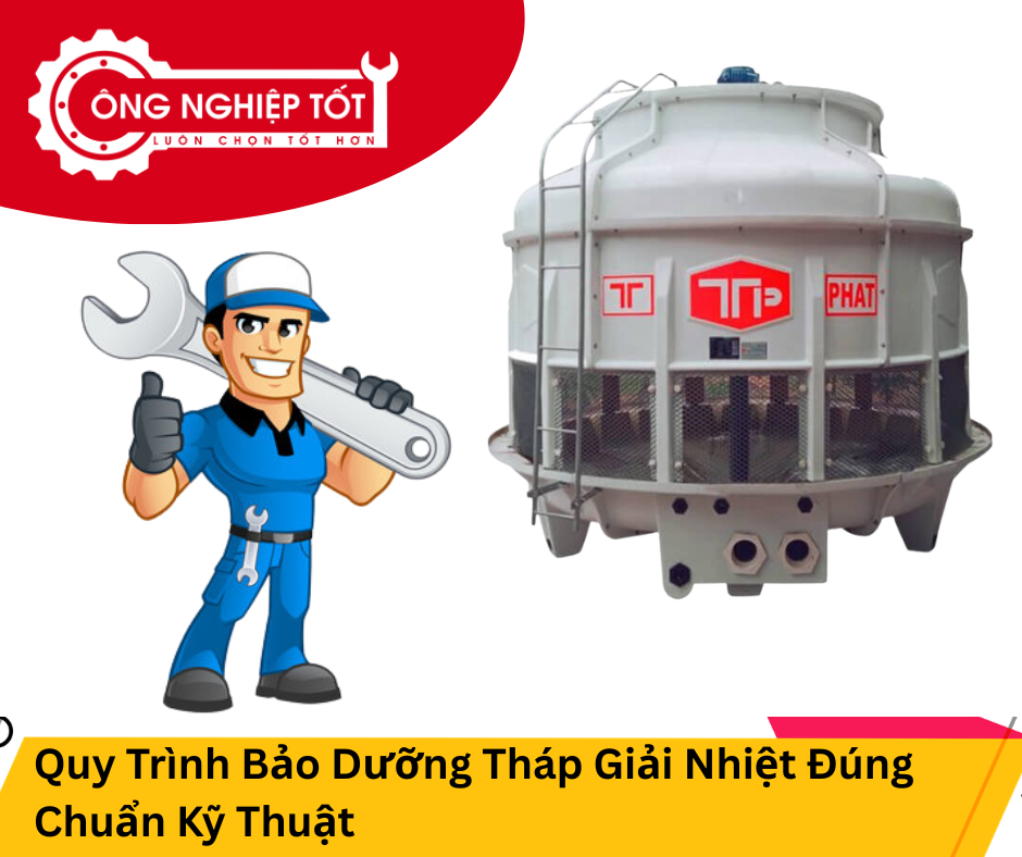 Lý do cần bảo dưỡng tháp giải nhiệt định kỳ
